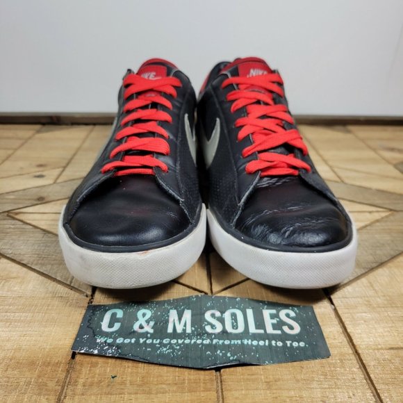 Nike Sweet Classic Low Retro BRS Shoes Black Red Silver 318333-009 RARE SZ 11.5 - Picture 3 of 9